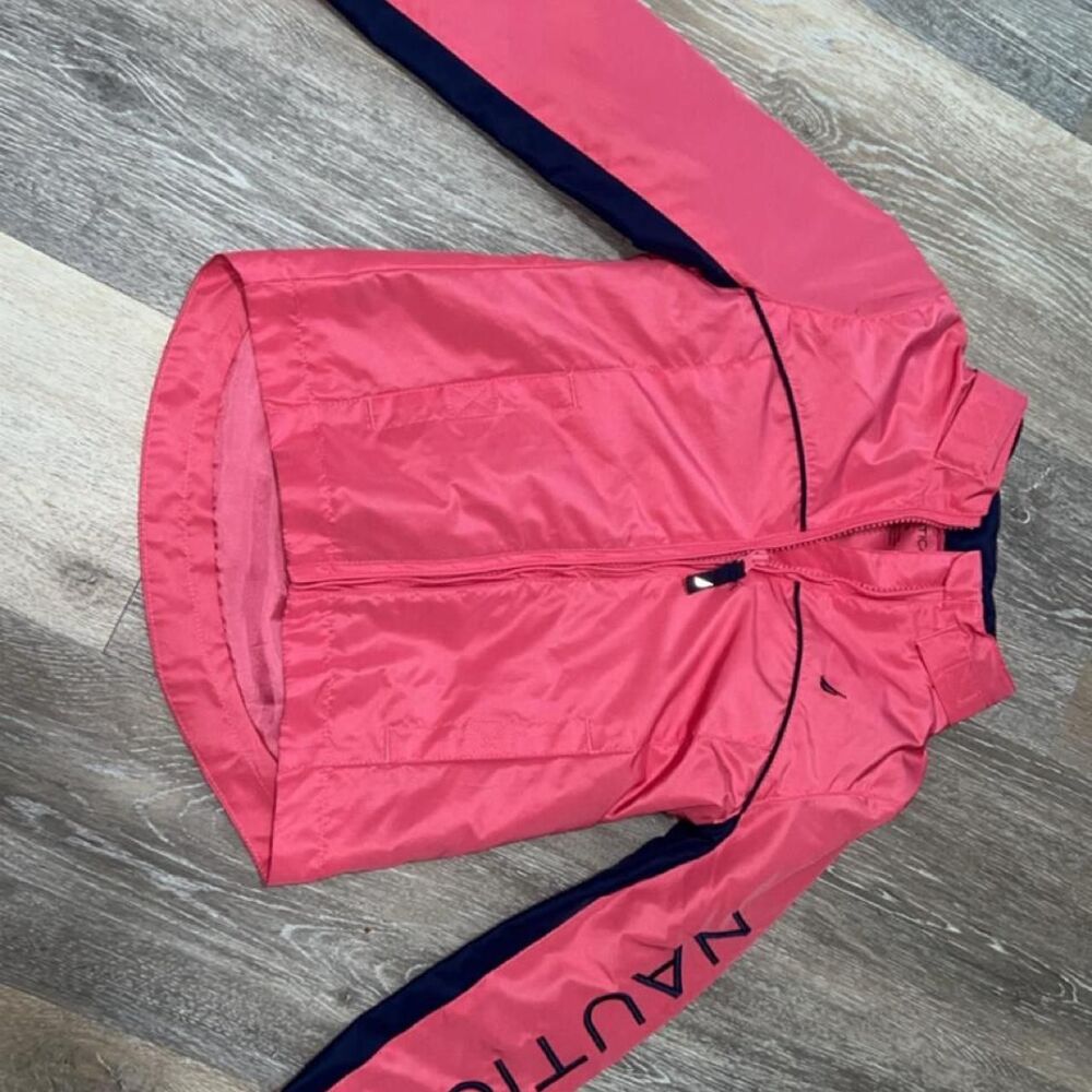 Nautica Girls Pink and Red Jacket